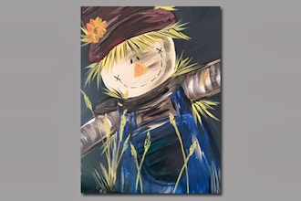 Virtual Paint Nite: Harvest Scarecrow (Ages 13+)